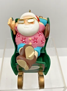 Santa World Traveler Ornament American Greetings Christmas Ornament - Picture 1 of 7
