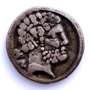 SC-Hispania-Bolscan (Huesca). Denario 80-72 a.C, Plata 4,05 g. Escasa - Imagen 1 de 2