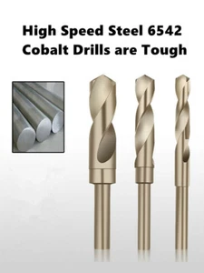 HSS Cobalt Blacksmith Drill Bit Reduced Shank Drills Metric Sizes 12mm - 35mm - Picture 1 of 4