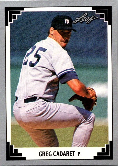 1991 Leaf Baseball 415 Greg Cadaret - Image 1 of 1
