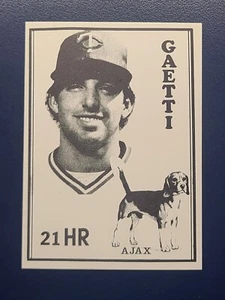 Comida para perros Ajax 1984 sin usar Gary Gaetti Minnesota Twins MUY RARA - Imagen 1 de 2