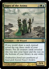 MTG magic cards 1x x1 Light Play, English Sages of the Anima Alara Reborn