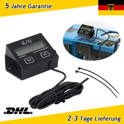 MARKENLOS Drehzahlmesser digital Tachometer für Motorsäge Kettensäge und andere Takter.