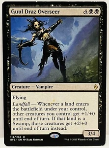 Guul Draz Overseer- #112- Battle for Zendikar- Regular- MP - Picture 1 of 2