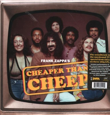 Frank Zappa Cheaper Than Cheep triple LP vinyl Europe Universal 2025 3LP set - Image 1 of 2