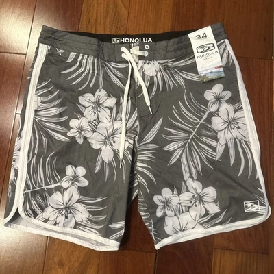 Nuevos pantalones cortos de natación Honolua Surf Co. para hombre, talla 34 Maui Hawaiianos Foto 1 de 4