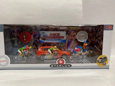 STARLUX 1:32 Campione di gara Auto e ciclisti Plastica Giro Italia - Immagine 1 di 4