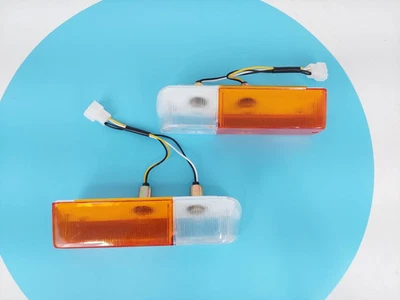 前转向信号灯防撞灯适用于 Datsun 120Y Sunny B210 Bluebird 1973-78 — 第 1/4 张图片