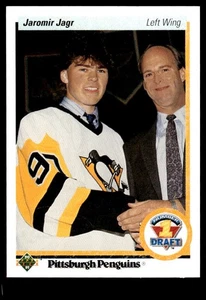1990-91 Upper Deck Jaromir Jagr Rookie Pittsburgh Penguins #356 - Picture 1 of 2