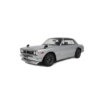Ottomobile 1:12 Nissan Skyline 2000 GT-R (KPGC10) Silver 700 1971 G094 Model Car - Image 1 of 4