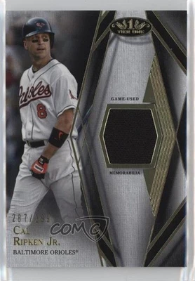 2022 Topps Tier One Relics 287/299 Cal Ripken Jr #T1R-CR HOF - Image 1 of 3