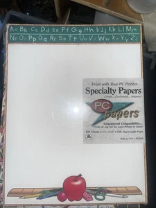 Klassenzimmer Schule Thema Spezial PC Papiere 100 Blatt schweres Papier zum Drucken - Bild 1 von 1