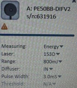 Ophir PE50BB-DIF-V2 power meter head ONLY - Picture 1 of 7