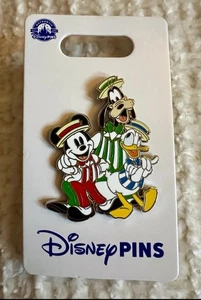 Prendedor Disney Parks Main Street EE. UU. Dapper Dans Mickey Mouse Goofy Donald OE - Imagen 1 de 1