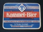 Brauerei Stralsund i. Mecklenburg  , altes Etikett , Bier !!
