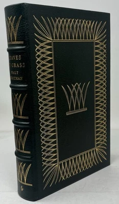 Книга Leaves Of Grass от Walt Whitman Easton Press в кожаном переплете Rockwell Kent - Изображение 1 из 4