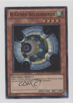R-Genex Accelerator Unlimited YuGiOh Hidden Arsenal 3 #HA03-EN045 2010 - Image 1 of 2