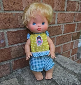 Vintage 1975 Mattel Tender Love N Kisses 14" Vinyl Puppe - Bild 1 von 11