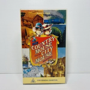 THE COUNTRY MOUSE AND THE CITY MOUSE ADVENTURES - Cinta de video de película VHS DE COLECCIÓN - Imagen 1 de 8