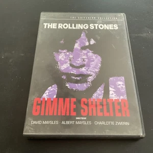 The Rolling Stones Gimme Shelter Criterion Edition DVD Music Live Movie Vg+ - Picture 1 of 3