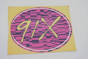1989 Vintage 91X Sticker SD /Tijuana 80 & 90 Alternative Rock in Baja California - Picture 1 of 2