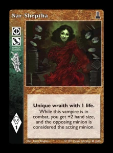 Nar-Sheptha - Retainer - Vampire VTES - Imagen 1 de 1