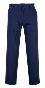 PORTWEST INDUSTRIAL WORK PANTS TALL SIZES 32"-42" GRAY & NAVY 2886 INSEAM 33" - Picture 1 of 1