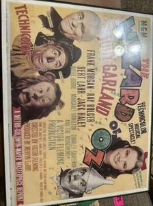 Rare The Wizard Of Oz Musical Metro-Goldwyn-Mayer Masterpiece Reprint Framed - Picture 1 of 4