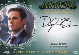 Arrow Season 2 Dylan Bruce as Adam Donner Autograph Card DB