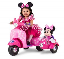 battery operated minnie mouse car