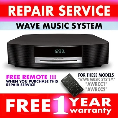 Refurbish Repair Service for a Bose Wave Music System Radio CD Player AWRCC1 - Image 1 of 2