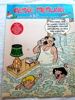 People Menial Comic-167-ABC Zipi And Zape , Mortadelo Filemon, Tintin, Spiderman - Image 1 of 4