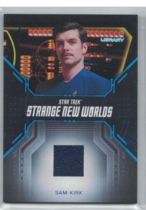 Star Trek Strange New Worlds relic costume card RC10 Sam Kirk