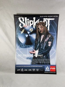Slipknot Joey Jordison Paiste Promo Poster - Picture 1 of 1