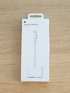 Genuine Apple Lightning Digital AV Adapter A1438 - MW2P3AM/A - Afbeelding 1 van 2