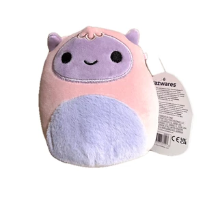 Official Squishmallows 5” inch Ronalda the Yeti Soft Plush Animal Toy Pink New - Picture 1 of 3
