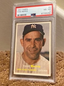 1974 Topps Yogi Berra #2 CENTERED Yankees Card NEW CLEAN CASE GREAT COLOR - Picture 1 of 2