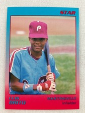 1989 Martinsville Phillies-STAR Minor League Baseball Card-Luis Brito