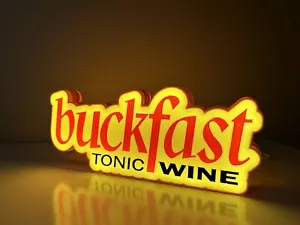 USB Buckfast Tonic Wein Schild/Plakette für Bar, Männerhöhle, Küche, Garage - Bild 1 von 12