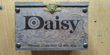 UPC 039256001004 product image for DAISY STEEL AIR GUN SHOT  BB'S 100TH ANNIVERSARY WOOD STRONGBOX | upcitemdb.com