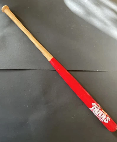 1994 Minnesota Twins Baseball MLB Souvenir Bat 22” Red Vintage Metronome Gameday Cover