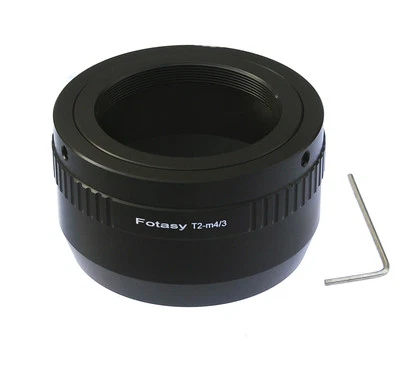 T /T2 Mount Lens to Micro 4/3 M4/3 Adapter BlackMagic Design MFT Mount Camera - Image 1 of 2