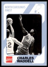 1989-90 Coca Cola Collegiate Collection Charles Waddell Basketball Cards #184
