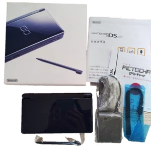 Nintendo DS Lite Enamel Navy Handheld Console Boxed with box new - Picture 1 of 5