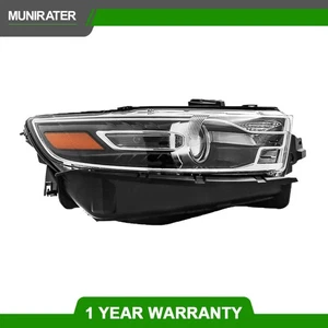 Single Right For Ford Taurus 2016 2017 2018 2019 Headlight Replacement Halogen - Picture 1 of 13