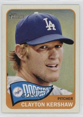 2014 Topps Heritage Clayton Kershaw #300 - Image 1 of 2