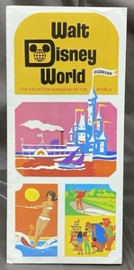 1971 Magic Kingdom Walt Disney World Tri-Fold Opening Brochure - Picture 1 of 7