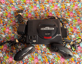 Sega Genesis Model 1 Console 1601 - BTC Refurbished - Internally Cleaned