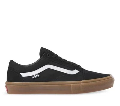 VANS OLD SKOOL (PRO) SKATE BLACK GUM SHOES FREE POST AUST SELLER SKATE SHOP SCHO — 第 1/2 张图片