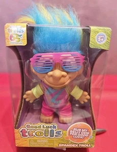 Good Luck Trolls Spandex Troll 65th Anniversary Belly Charm Retro Vibrant NIB - Picture 1 of 6